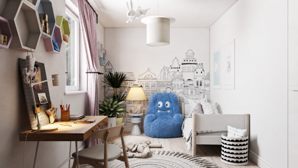 Kids' Chair - Blue