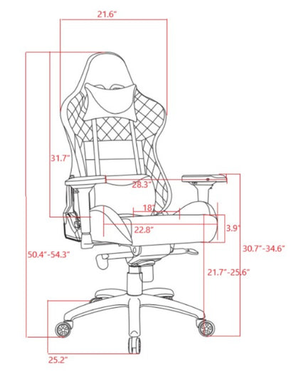 GAMING CHAIR - BLACK