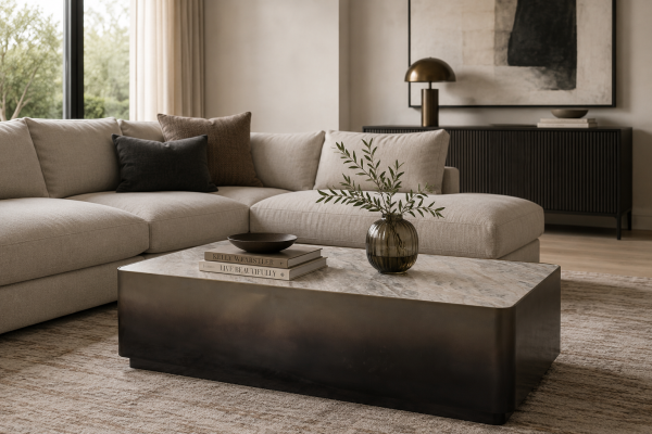 Coffee Table - Gold
