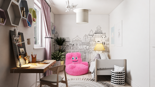 Kids' Chair - Pink