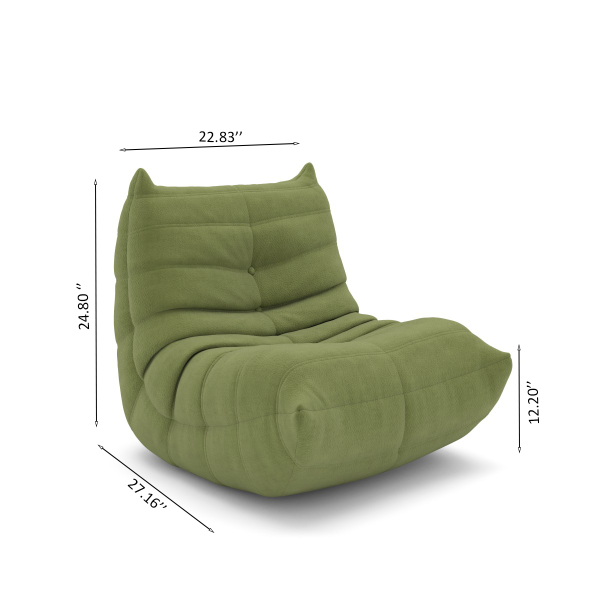 Kid's Armless Chair - Sage