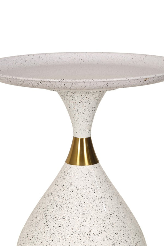 Nova Accent Table - White detail