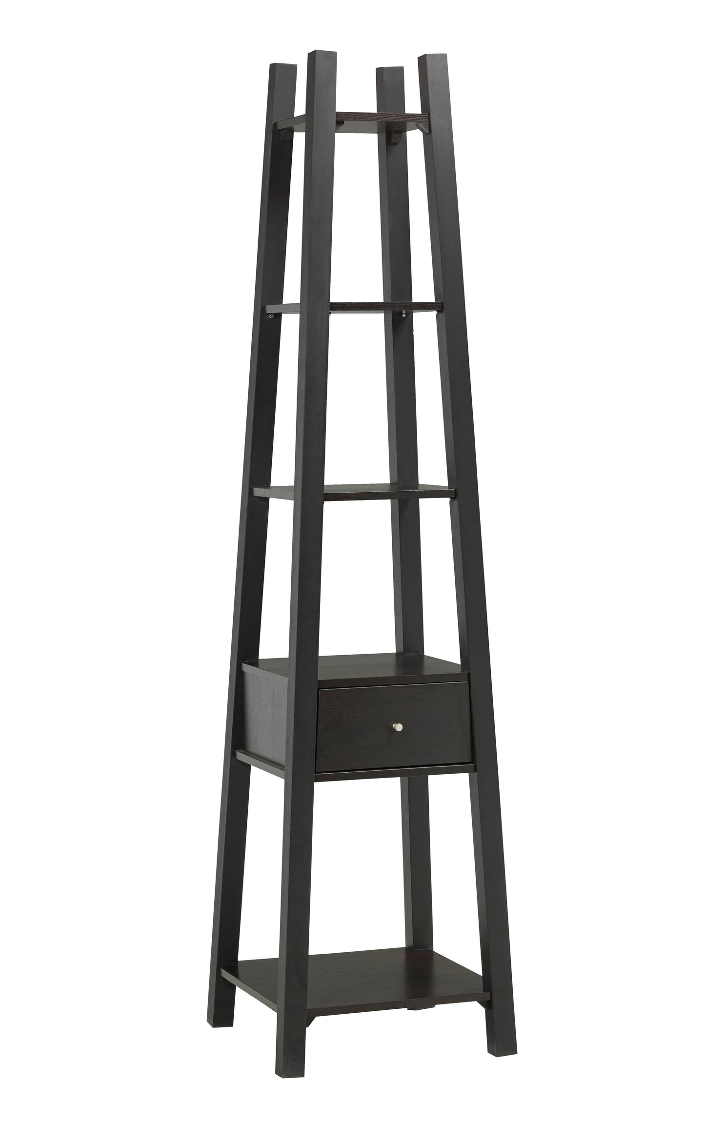Display Shelf Dark Cherry - Front View