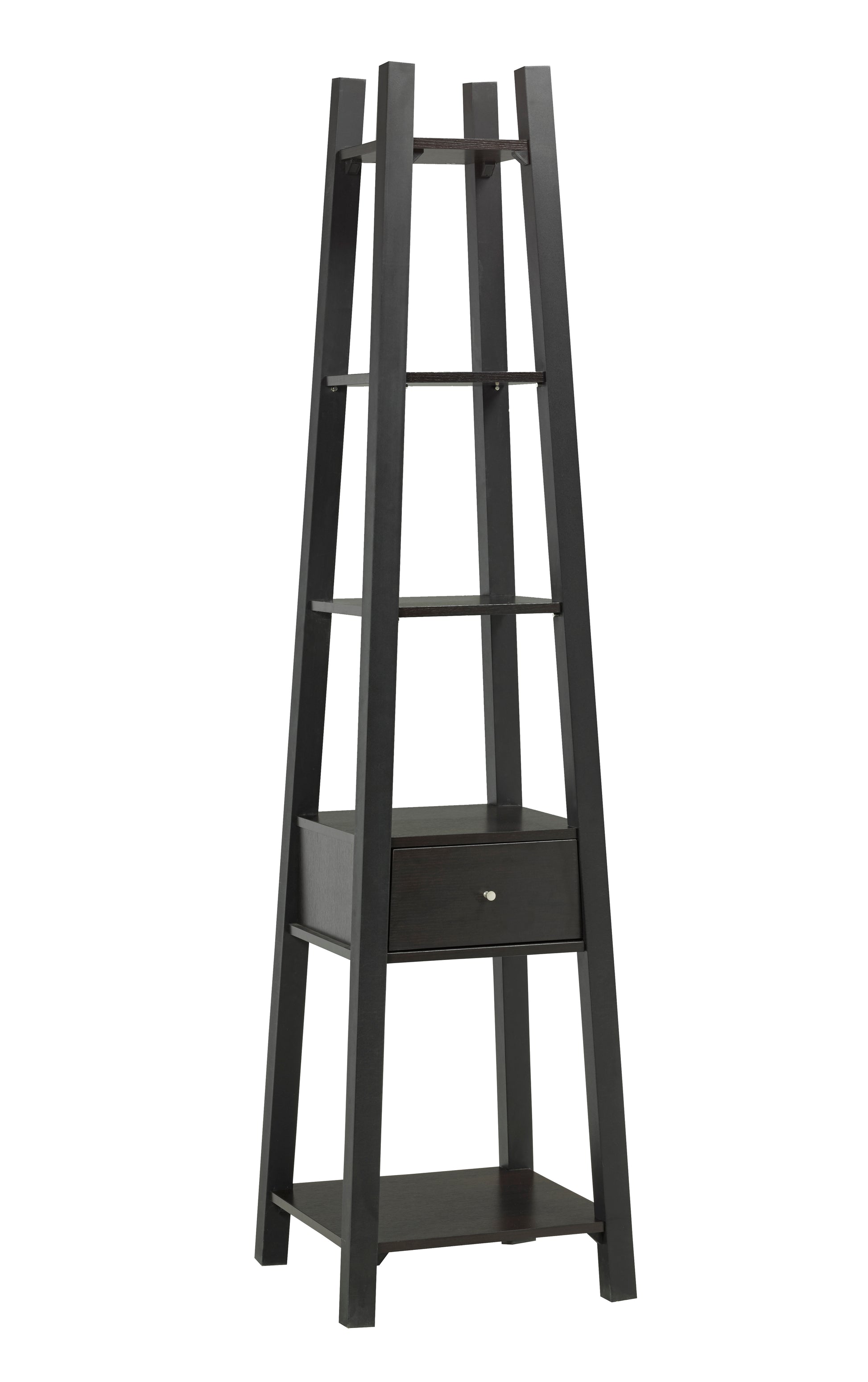 Display Shelf Dark Cherry - Front View