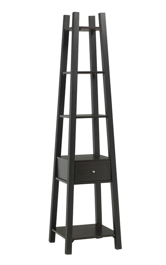 Display Shelf Dark Cherry - Front View