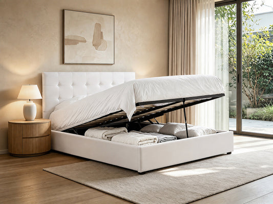 IF-5446 Storage Bed Cream