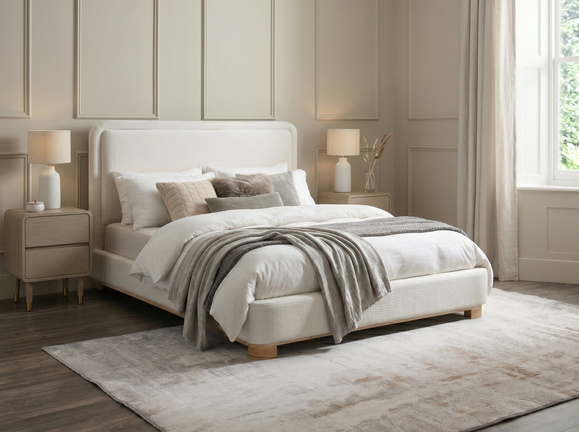 IF-5910 Upholstered Bed