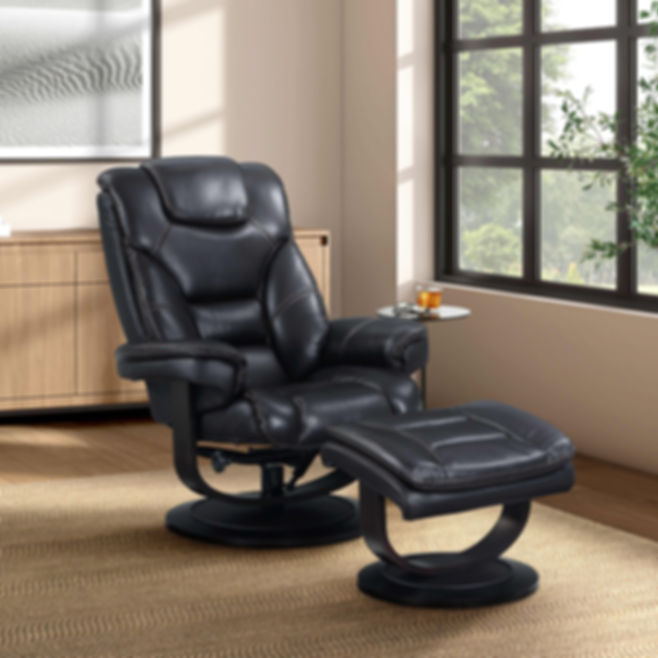 IF-6200 Stressless Recliner - Black
