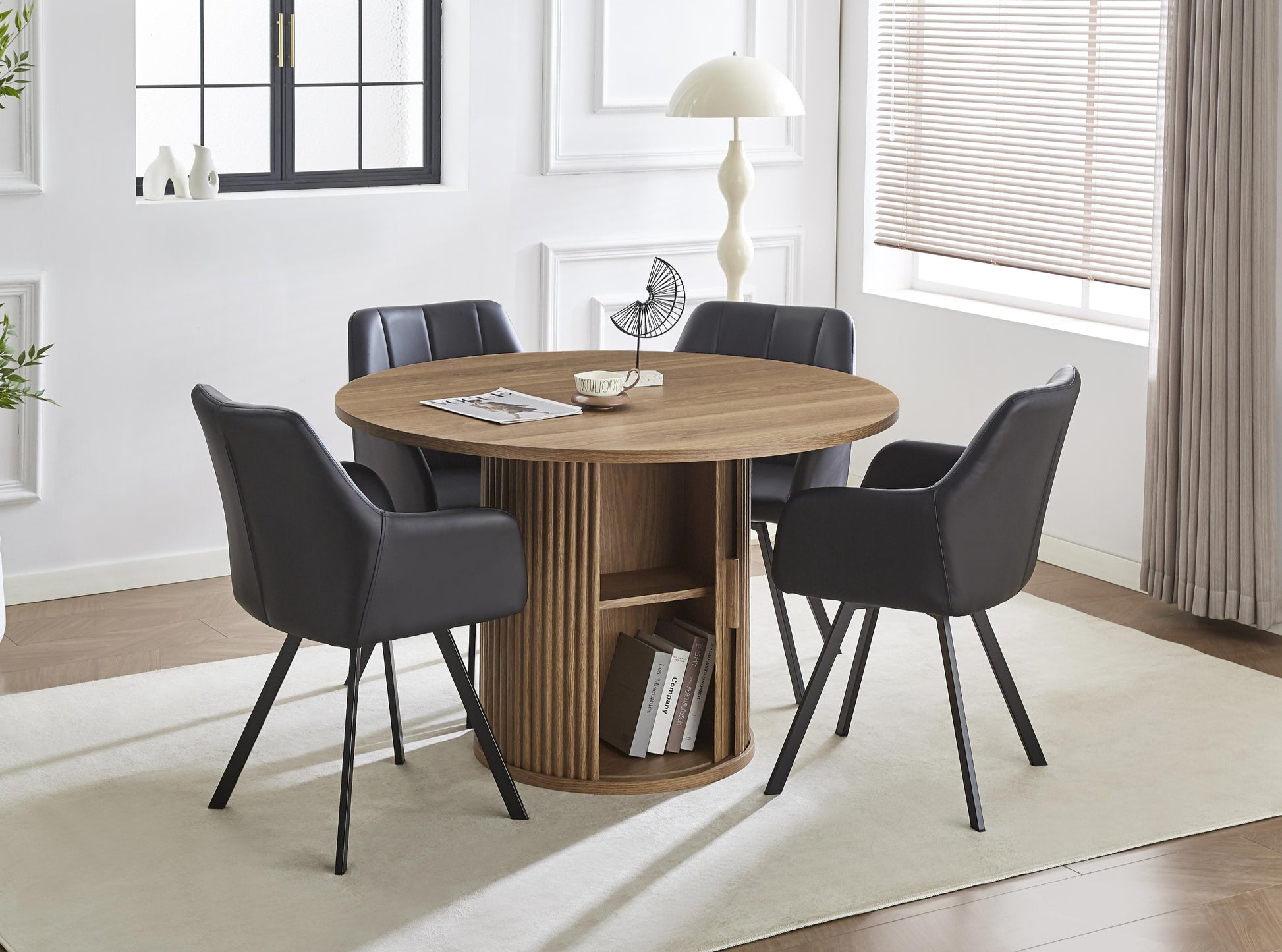 Round Table with Storage