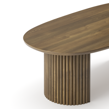 Walnut Dining Table 360 View 1