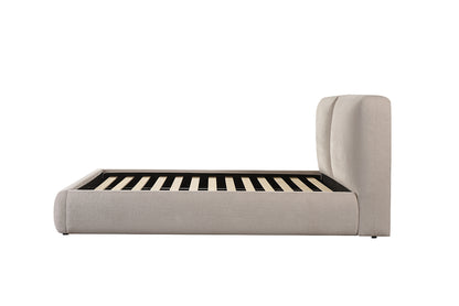 Queen Bed Frame - Beige detail