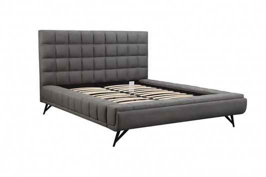 SBBF ZX376K - KING PLATFORM BED - GREY