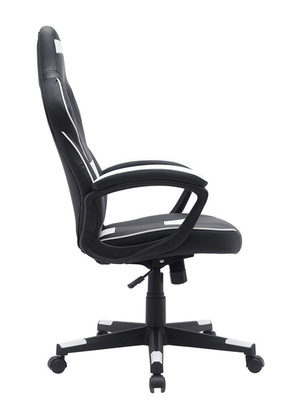 GAMING CHAIR - BLACK/WHITE