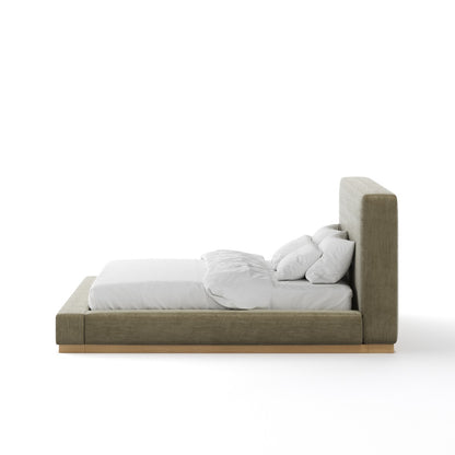 Francesca Bed - Green headboard detail