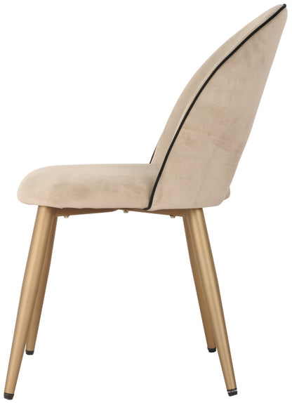 Emilia Beige Dining Chairs (Set of 2)