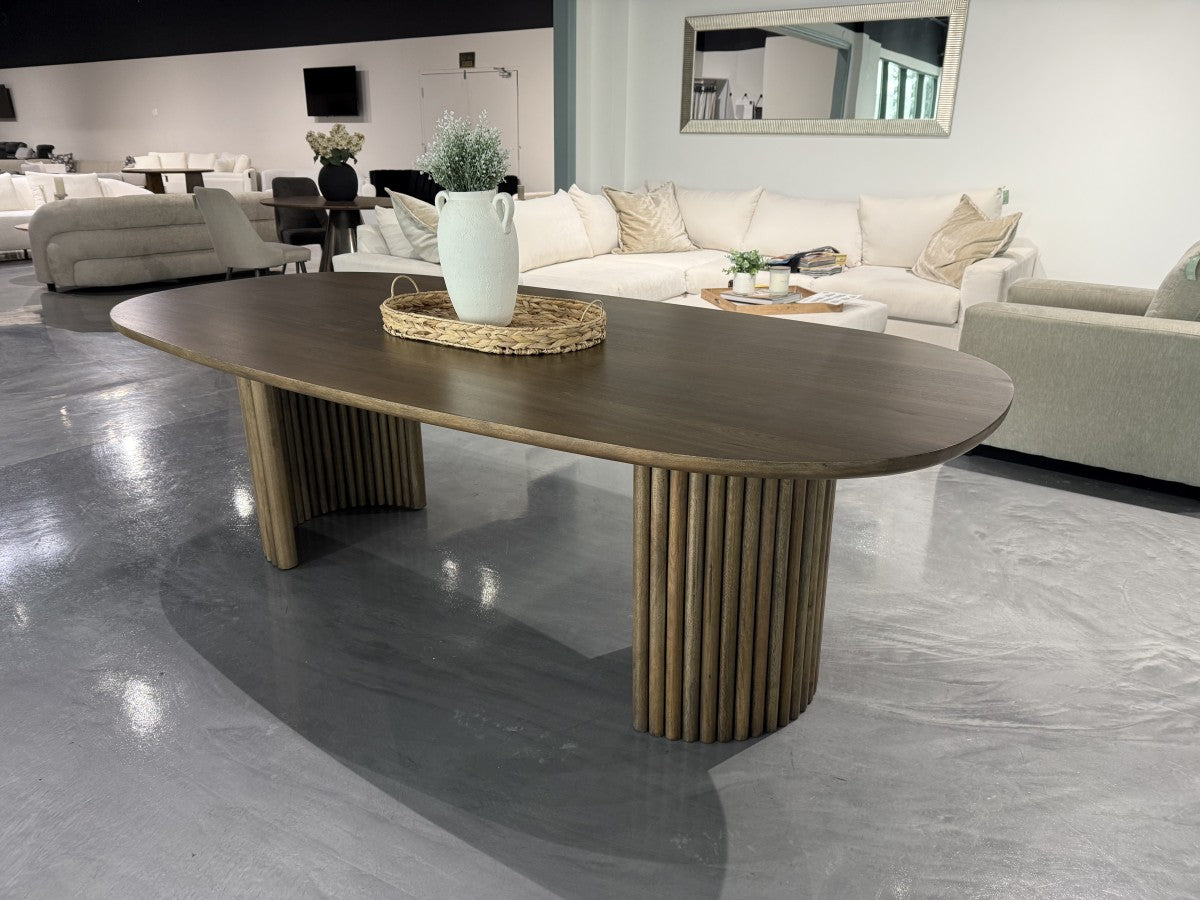 Walnut Dining Table 360 View 4