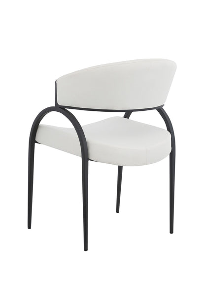 Alessia Dining Chairs - Cream (Set of 2)