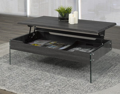 Lift-Top Coffee Table - detail view