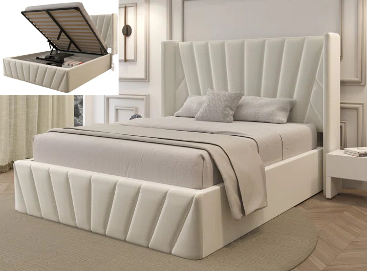 Comfort Platform Bed Frame - Beige