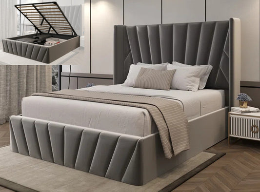 Comfort Platform Bed Frame - Gray